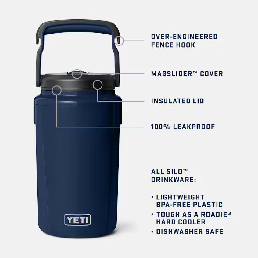 Yeti Silo™ 1.89L Jug w/Magdock™ Straw Cap - Pace Purple