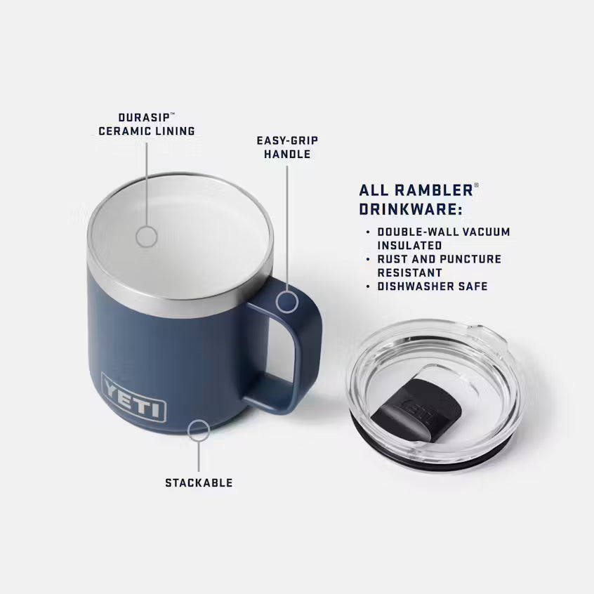 Yeti Rambler® 295 ml Ceramic Mug w/Durasip™ Ceramic Lining - Wetlands Camo