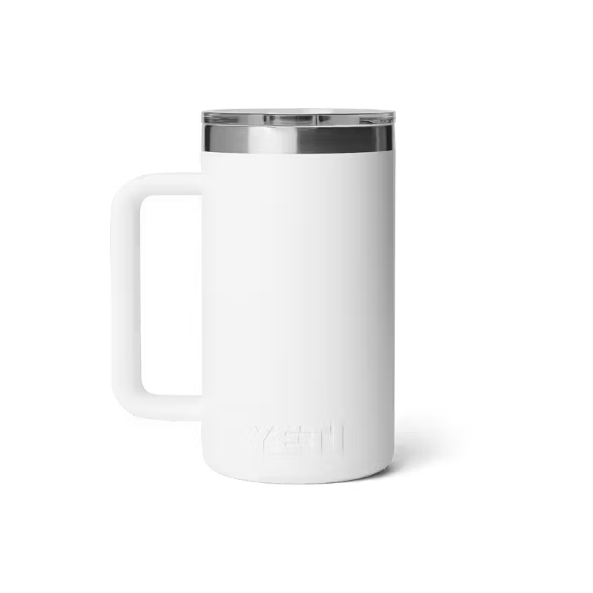 Yeti Rambler® 710mL Mug w/Durasip™ Ceramic Lining - White