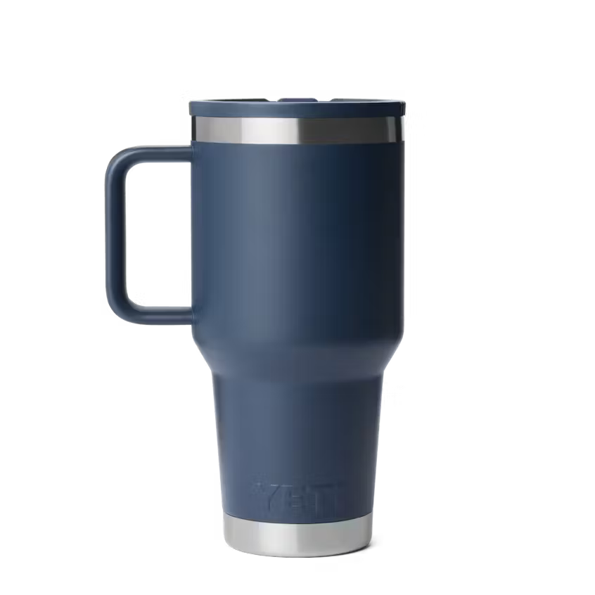 Yeti Rambler 887ml Travel Mug w Straw - Navy - Irvine Tack & Western Wear