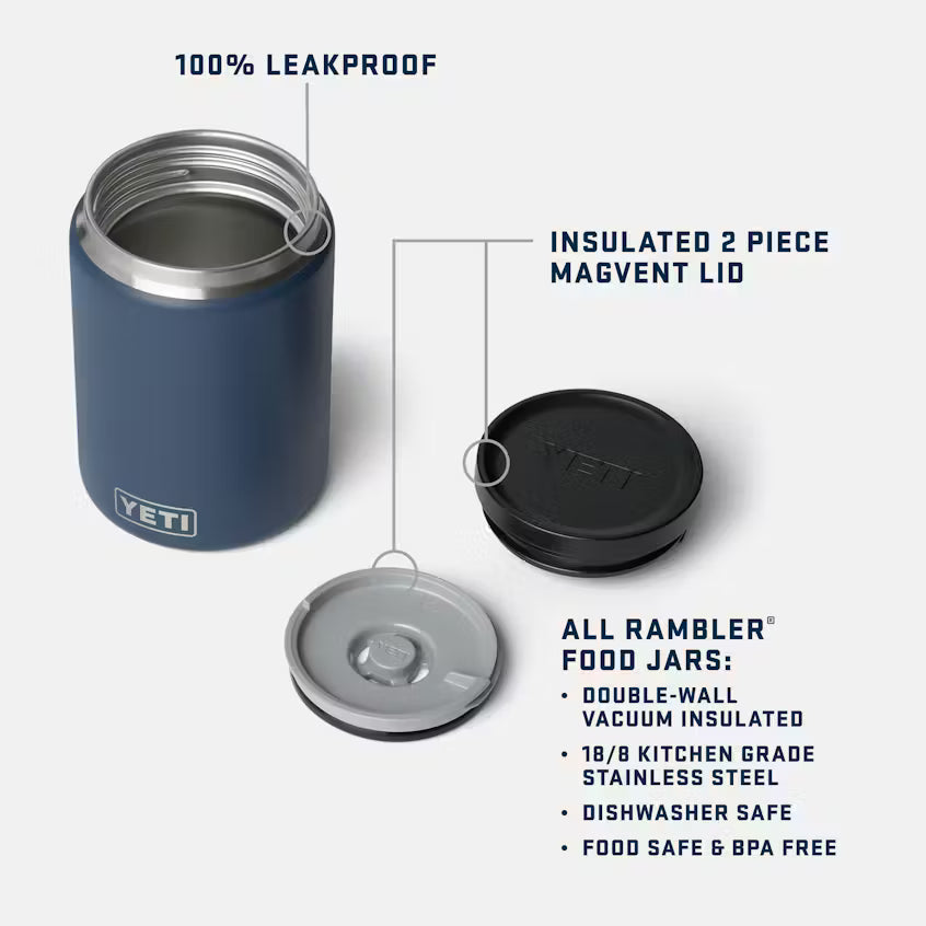 Yeti Rambler® 710mL Insulated Food Jar - Rescue Red