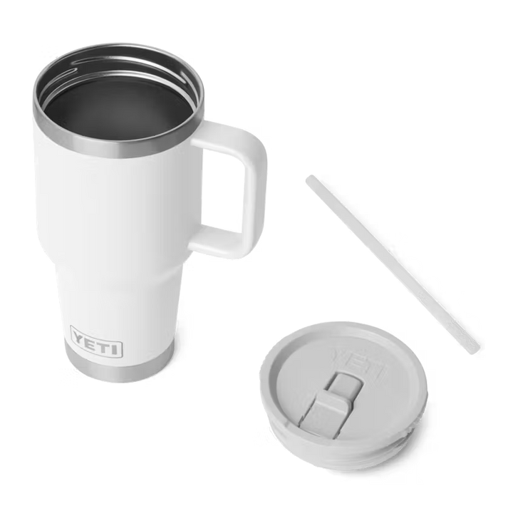 YETI Rambler 887 mL Travel Straw Mug with Straw Lid