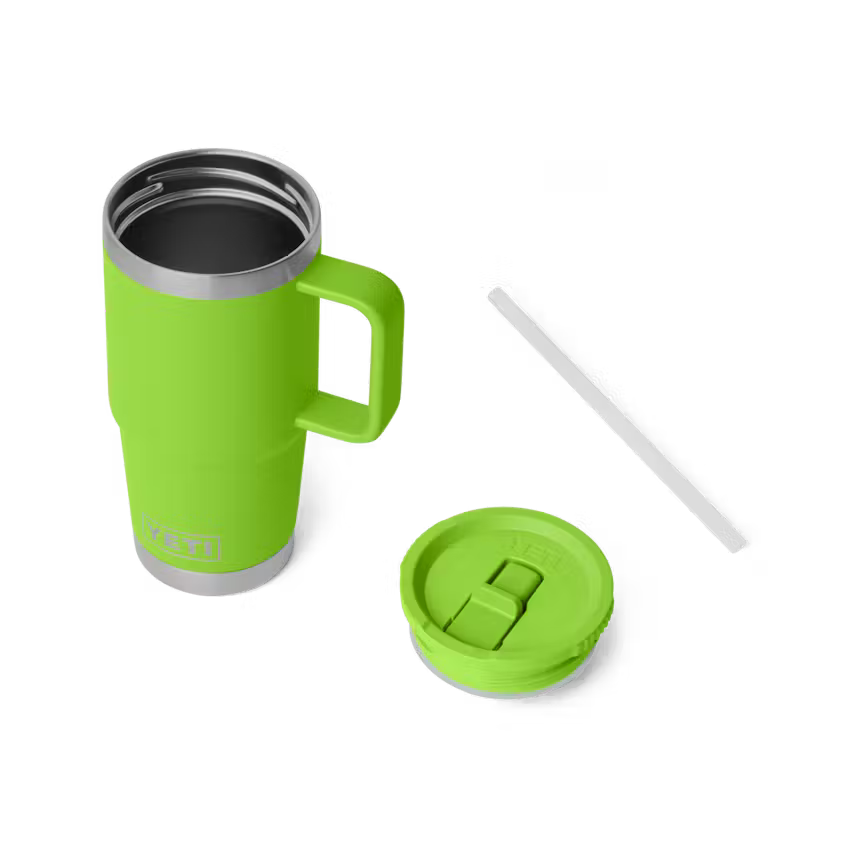 YETI Rambler 591 mL Travel Straw Mug with Straw Lid
