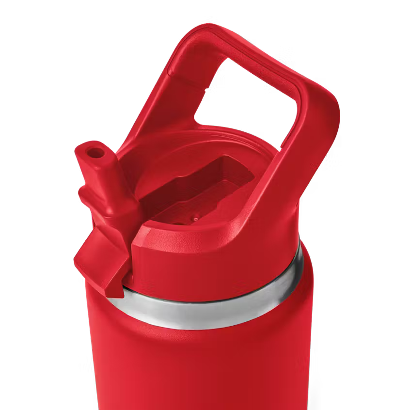 Yeti Rambler® Bottle Straw Cap - Rescue Red