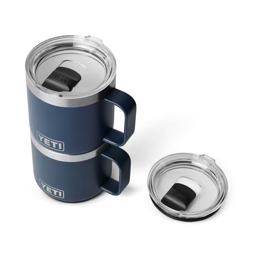 YETI Rambler 414 mL Stackable Mug with DuraSip Ceramic Lining