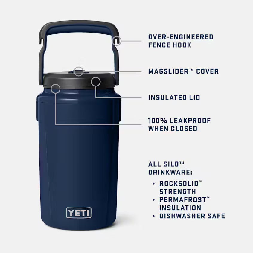 YETI Silo 1.89 L Jug with MagSlider Straw Cap