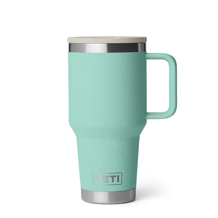 YETI Rambler 887 mL Travel Straw Mug with Straw Lid - Seastone