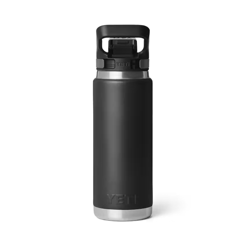 Yeti Rambler® 769mL Water Bottle w/ Fip Chug Cap - Black