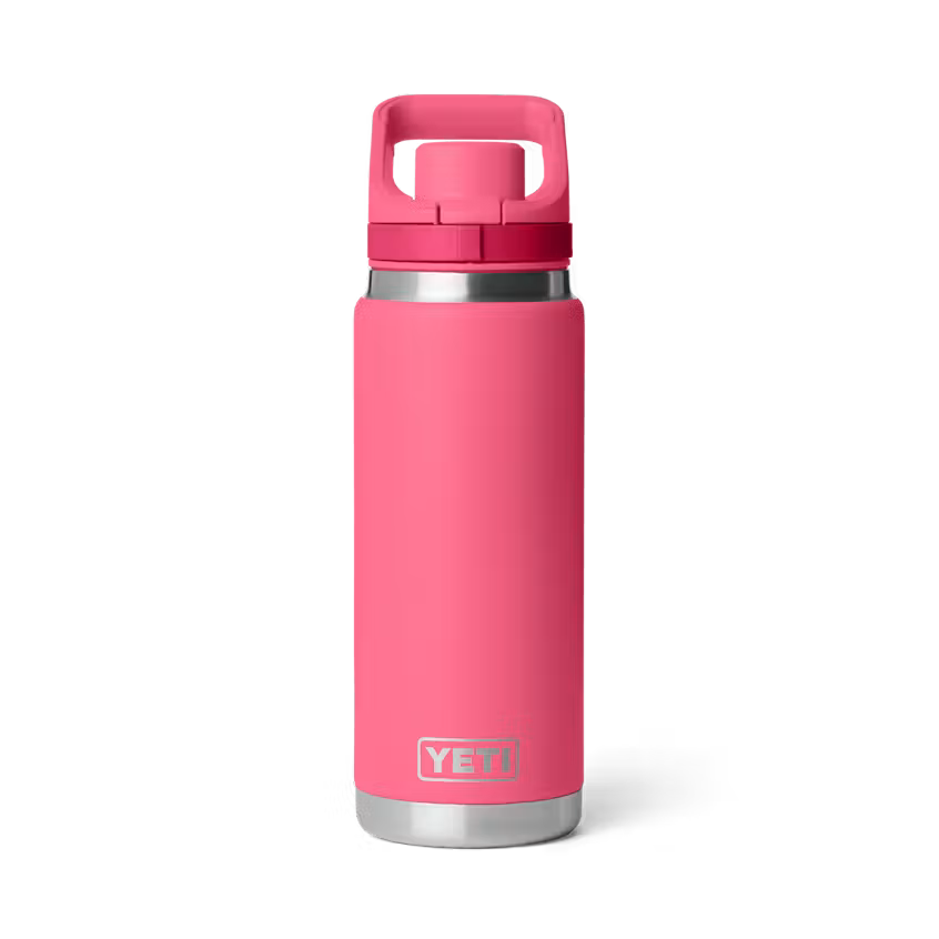 Yeti Rambler 769mL Water Bottle w/Flip Chug Cap - Tropical Pink