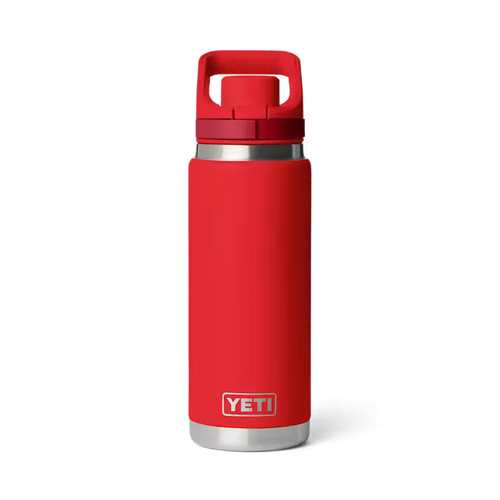 YETI Rambler 769 mL Water Bottle with Flip Chug Cap - Rescue Red