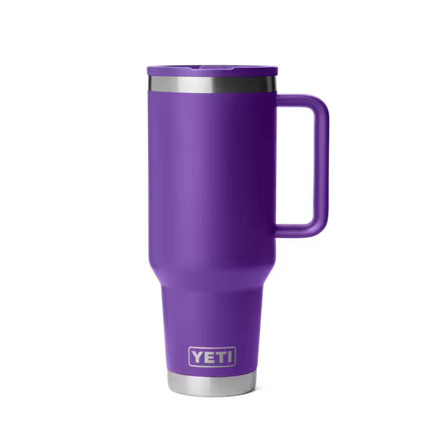 Yeti Rambler 1.18L Travel Straw Mug w/Colour Matched Straw Lid - Pace Purple