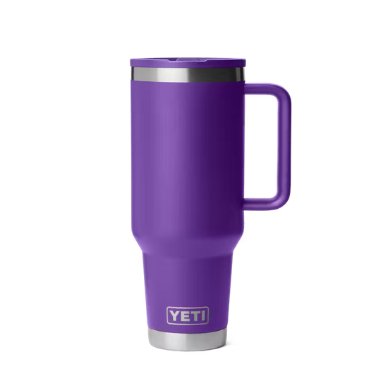 Yeti Rambler 1.18L Travel Straw Mug w/Colour Matched Straw Lid - Pace Purple