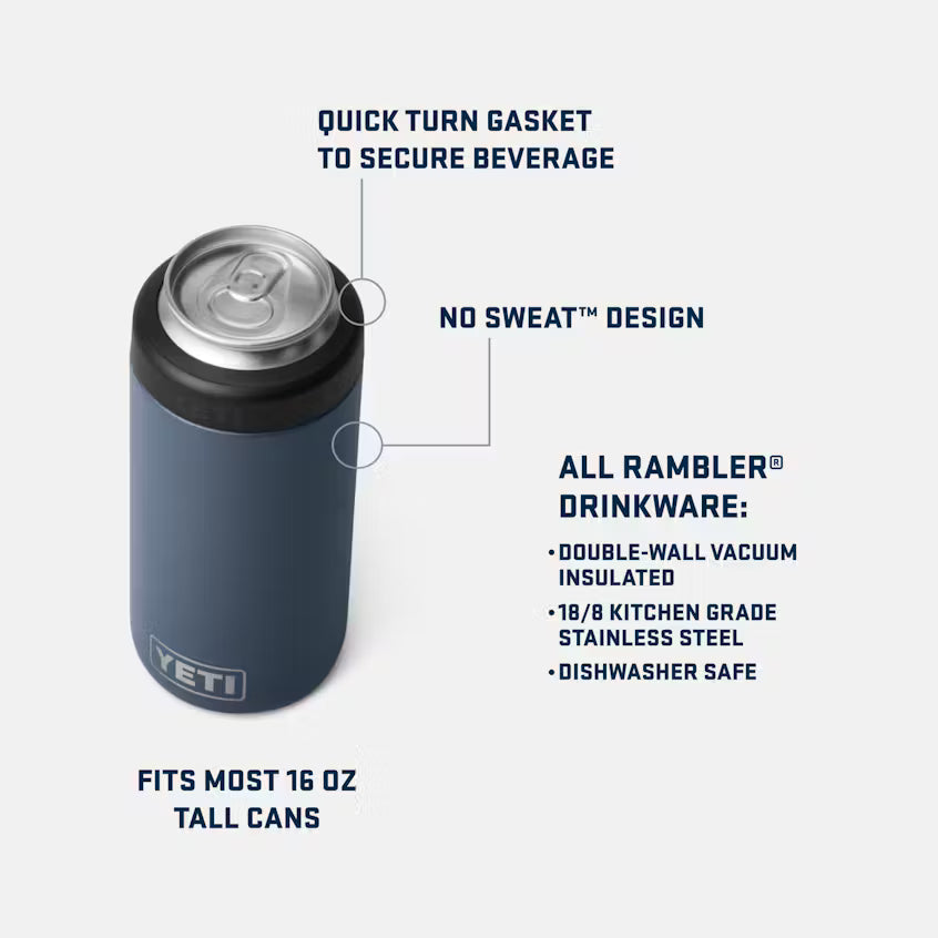 Yeti Rambler® 473mL Colster Tall Can Insulator - Royal Blue