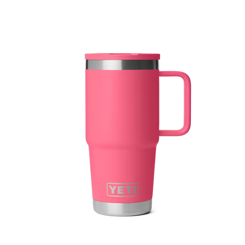 YETI Rambler 591 mL Travel Straw Mug with Straw Lid - Tropical Pink
