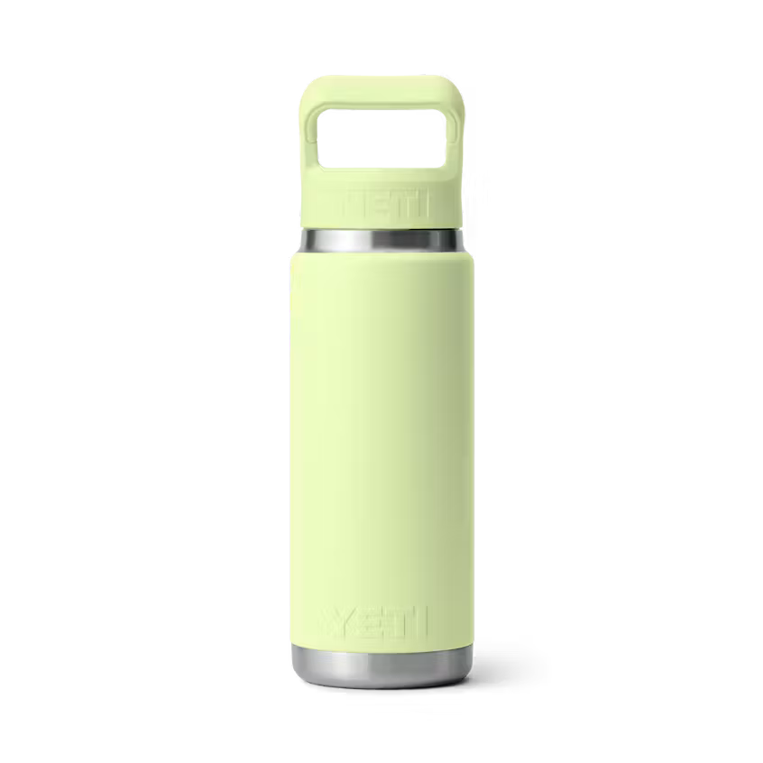 Yeti Rambler® 769mL Water Bottle w/Colour-Matched Straw Cap - Grasshopper