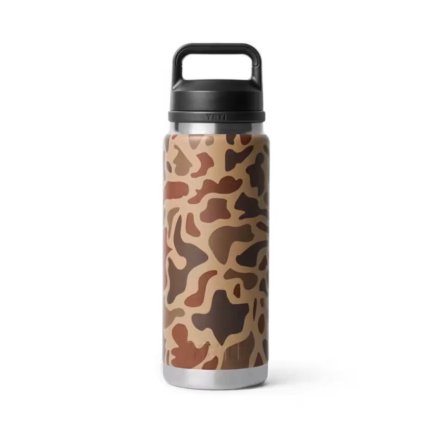Yeti Rambler® 769mL Bottle w/Chug Cap - Wetlands Camo