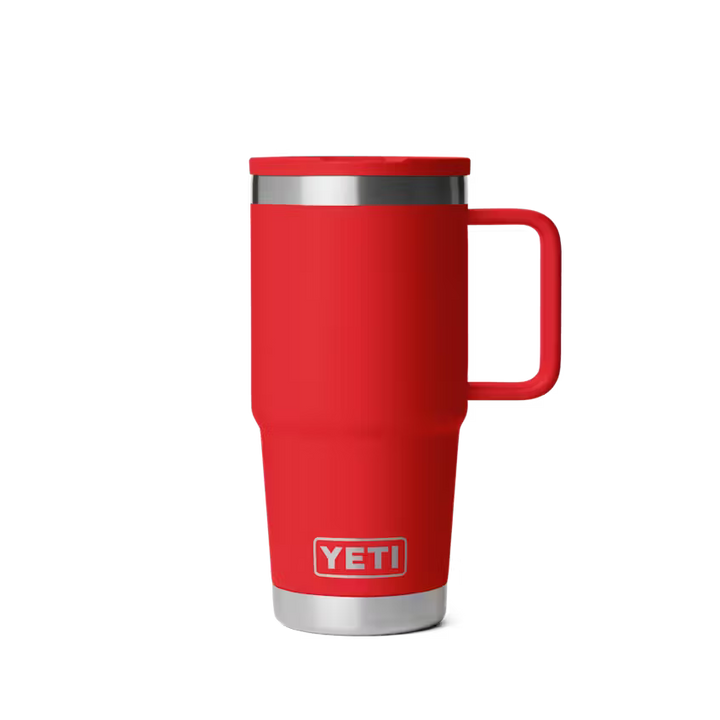 YETI Rambler 591 mL Travel Straw Mug with Straw Lid - Rescue Red