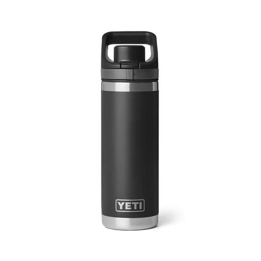 Yeti Rambler 532mL Water Bottle w/Flip Chug Cap - Black