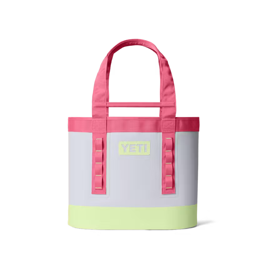 YETI Camino Carryall 35 Tote Bag - Mist/Pink/Grasshopper