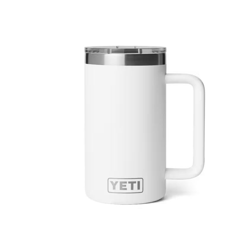 Yeti Rambler® 710mL Mug w/Durasip™ Ceramic Lining - White