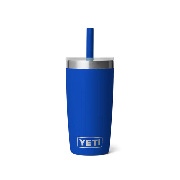 YETI Rambler Jr. 295 mL Tumbler with Silicone Straw Lid - Royal Blue