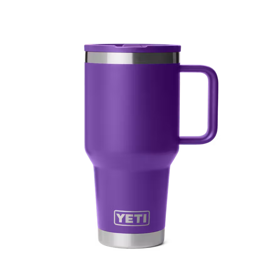 Yeti Rambler® 887mL Travel Straw Mug w/Colour Matched Straw Lid - Pace Purple
