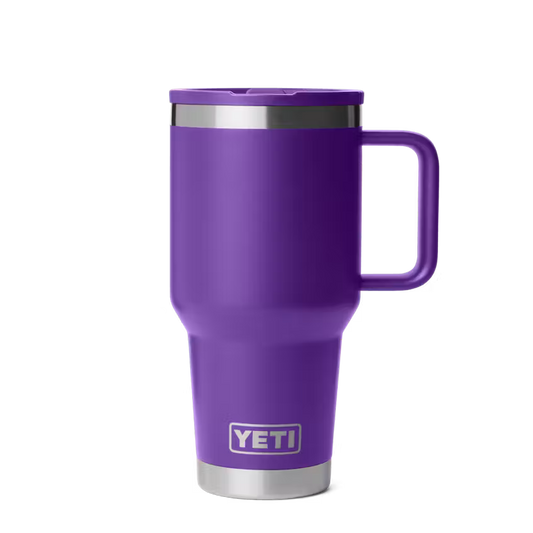 Yeti Rambler® 887mL Travel Straw Mug w/Colour Matched Straw Lid - Pace Purple