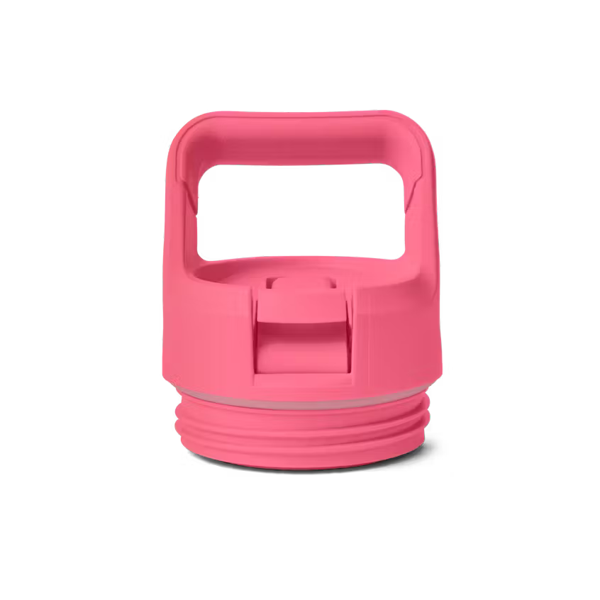 Yeti Rambler® Bottle w Colour Matched Straw Cap - Tropical Pink