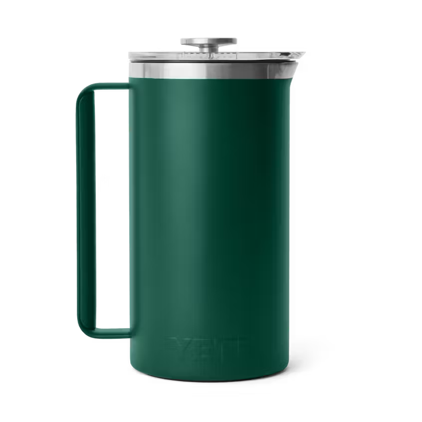 Yeti Rambler™ 1.9L French Press Intl w/Twist-to-Lock French Press Lid - Black Forest Green