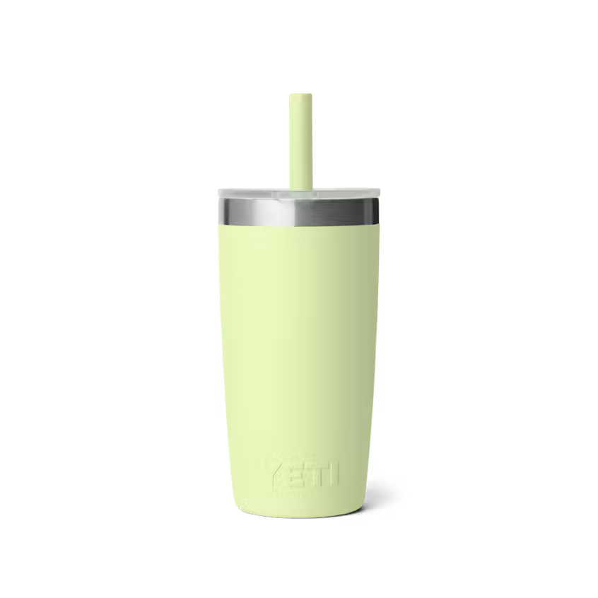 Yeti Rambler® Jr. 295mL Tumbler w/Silicone Straw Lid - Grasshopper