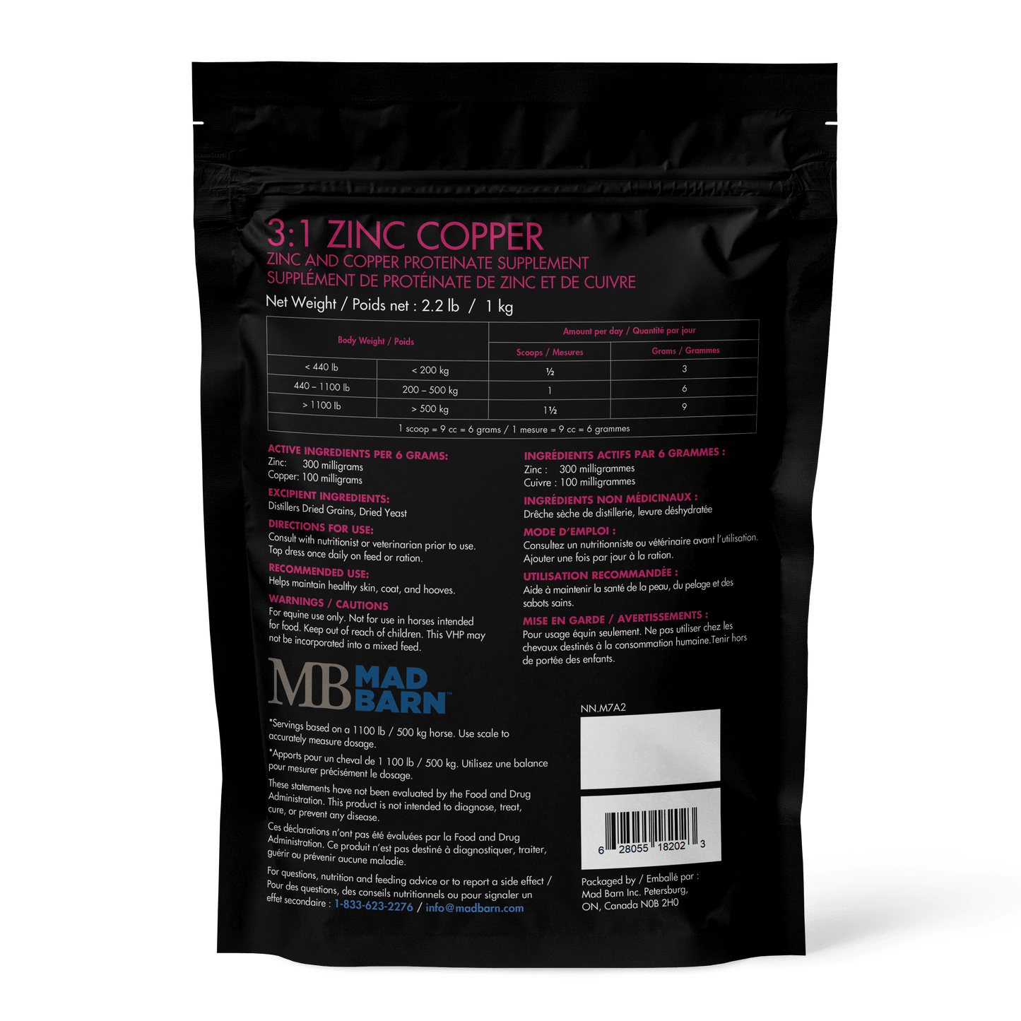 Mad Barn 3:1 Zinc Copper