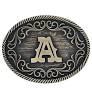 Filigree Initial A Buckle