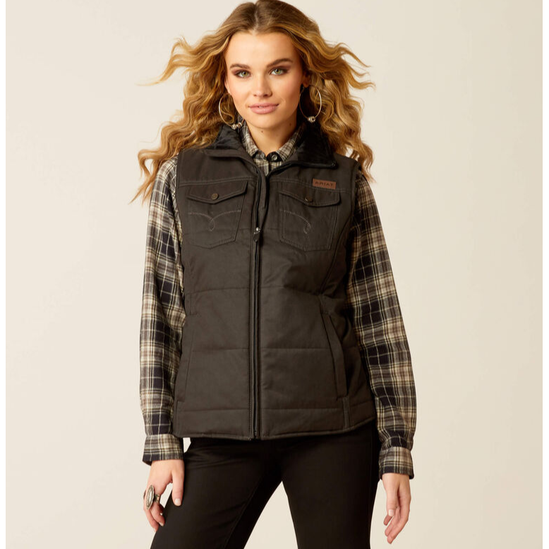 Ariat Women's CC Grizzly Quilted Vest - Assorted Colours