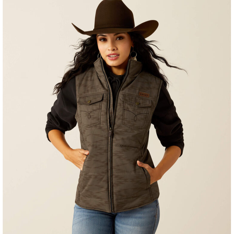 Ariat Women's CC Grizzly Quilted Vest - Assorted Colours