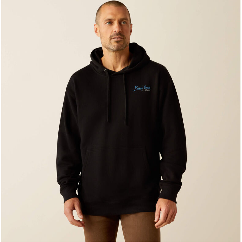 Ariat Men's Sugar Skull  Hoodie - Black