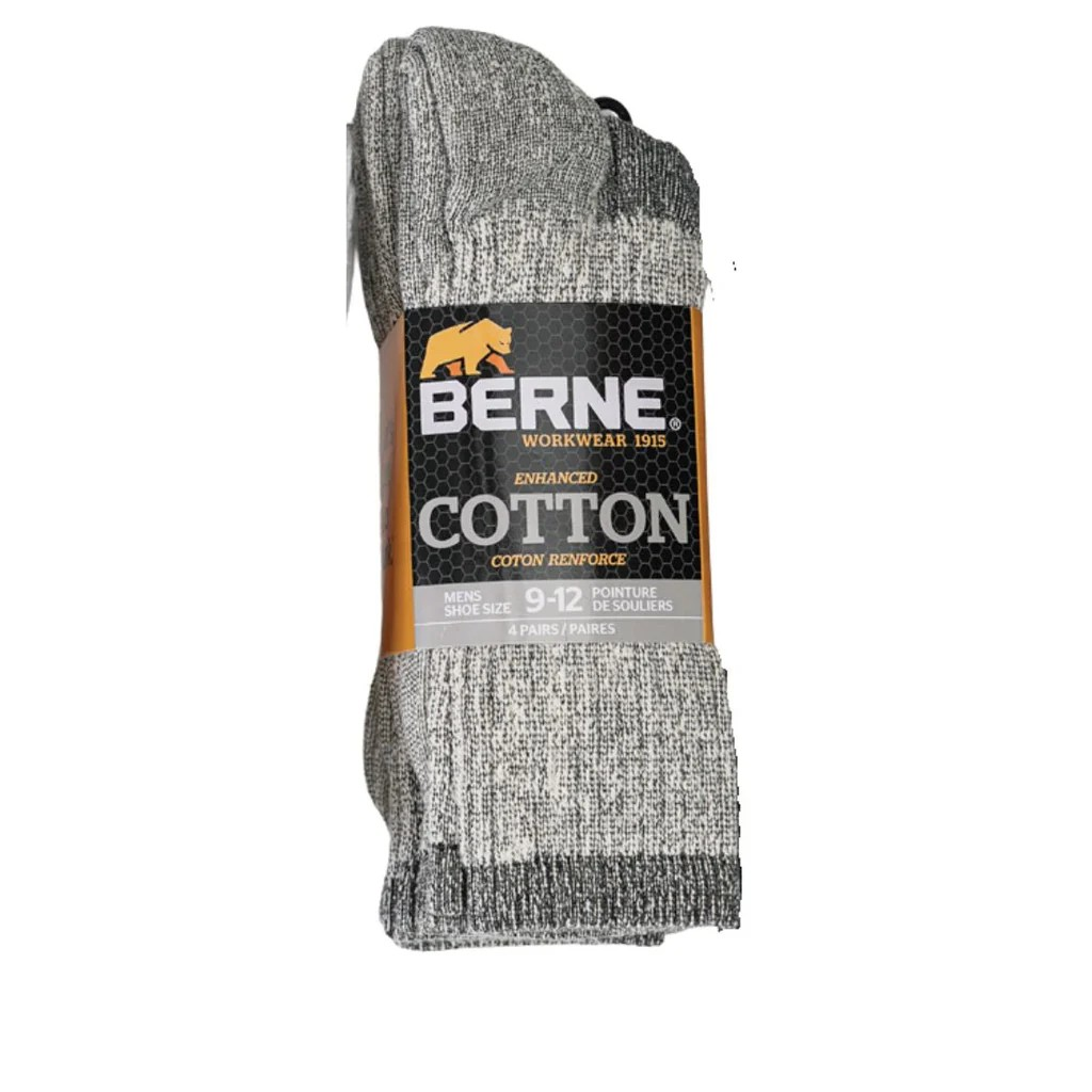 Berne Crew Socks 4 Pair/PK