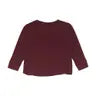 Wrangler h24 West Baby Girl Long Sleeve Sweatshirt- Burgundy