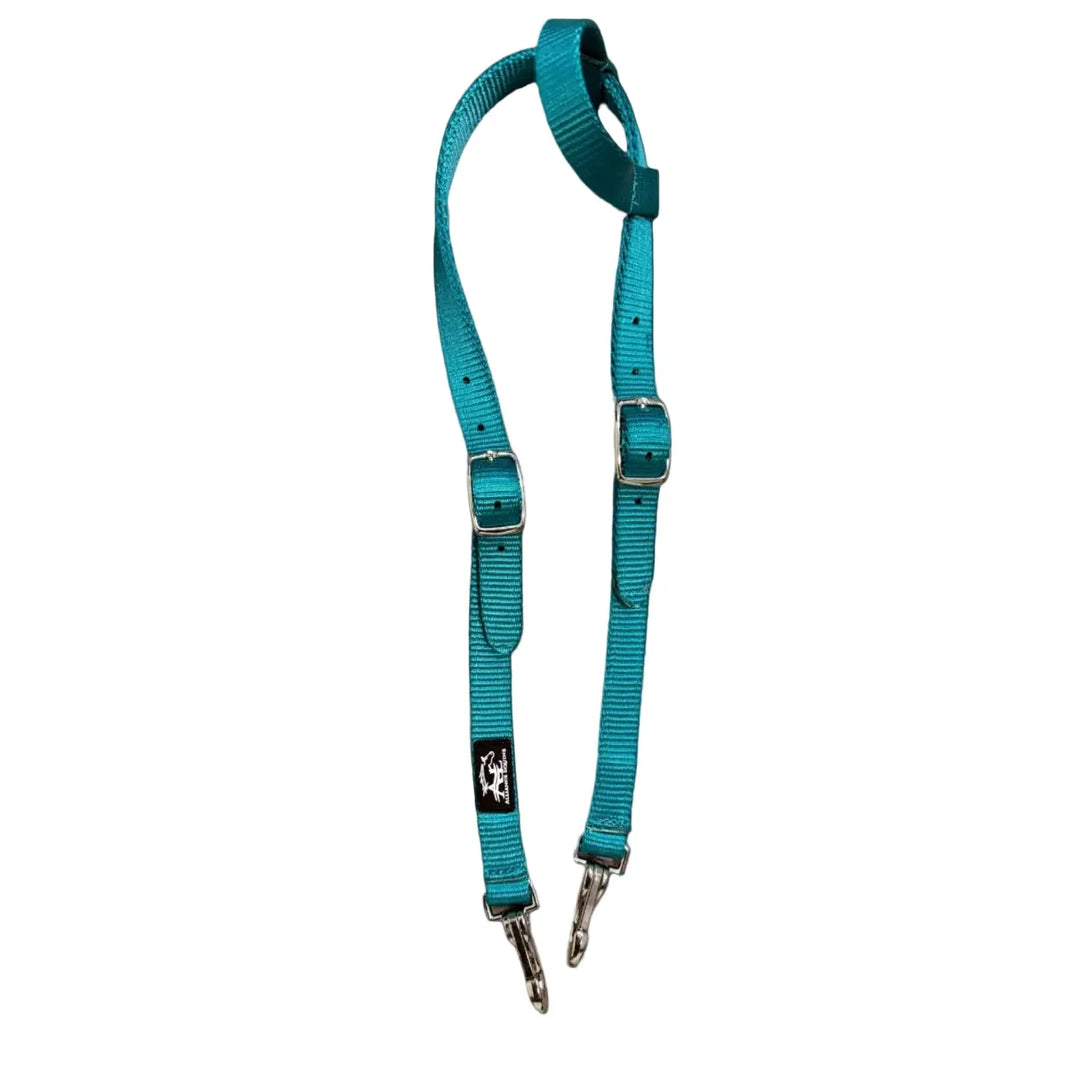 Alliance Premium Nylon Quick Release One Ear Headstall- Multiple Colours