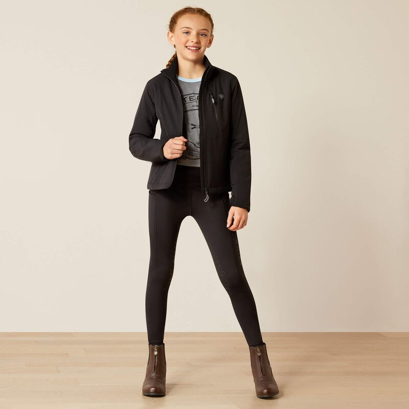 Ariat Youth Rion StretchShell Insulated Jacket - Black