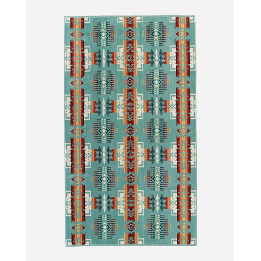 Pendleton Chief Joseph Spa Towel Aqua Blue