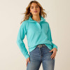 Ariat Womens Breeze 1/2 Zip Long Sleeve Sweatshirt-