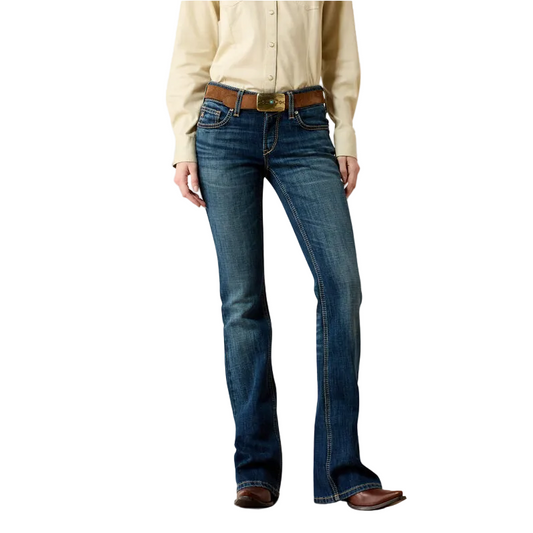 Ariat Women's Mid Rise Fiona Boot Cut Jeans- Istanbul - Irvine Tack & Western Wear