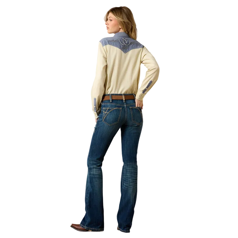 Ariat Women's Mid Rise Fiona Boot Cut Jeans- Istanbul - Irvine Tack & Western Wear