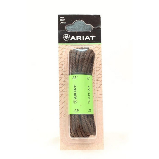 Ariat Brown Waxed Laces