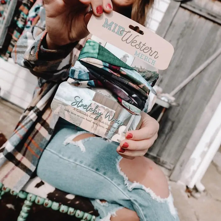 The Front Porch Label Stretchy Headwraps - Assorted Colours - Irvine Tack &amp; Western Wear