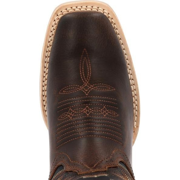 Durango Men's Rebel Pro Lever Chestnut Black Western Boots