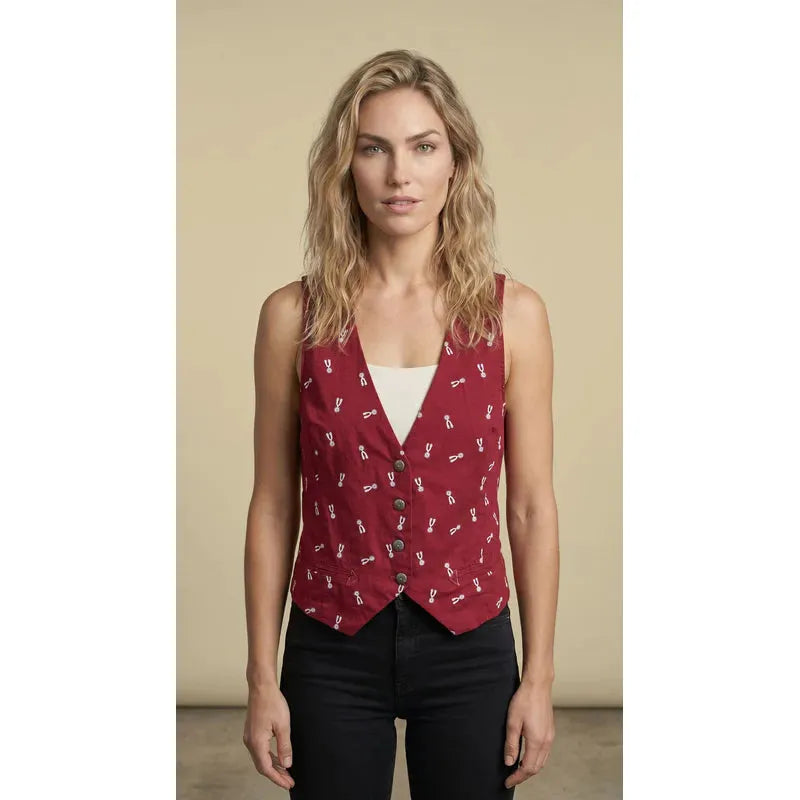 Cinch Women's Vest- Red