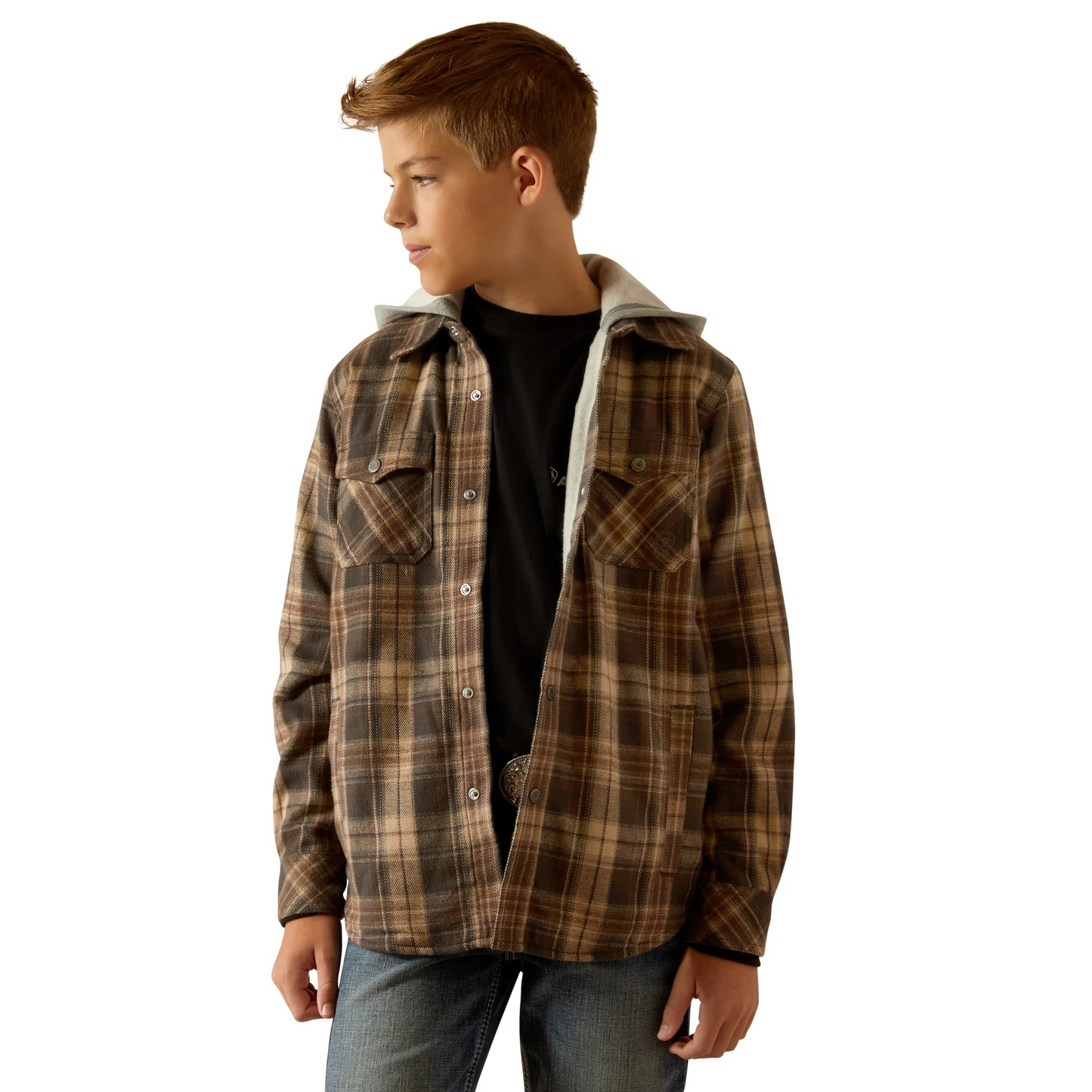 Ariat Boy's Herbert Retro Shirt Jacket- Cub