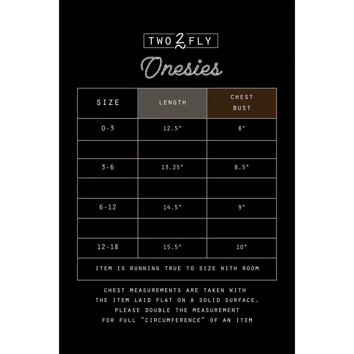 2 Fly Kid's Modern Marfa Onesie - White/Black