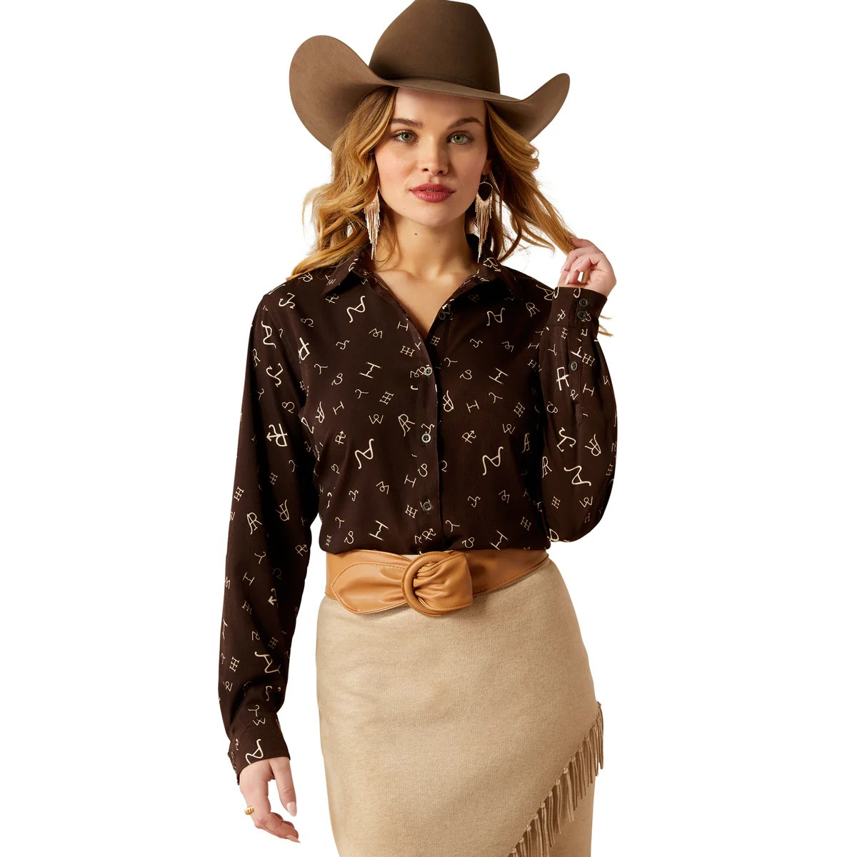 Ariat Women's Homestyle Long Sleeve Shirt - Assorted Colours